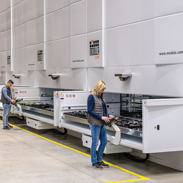 Modula - automated vertical warehousing